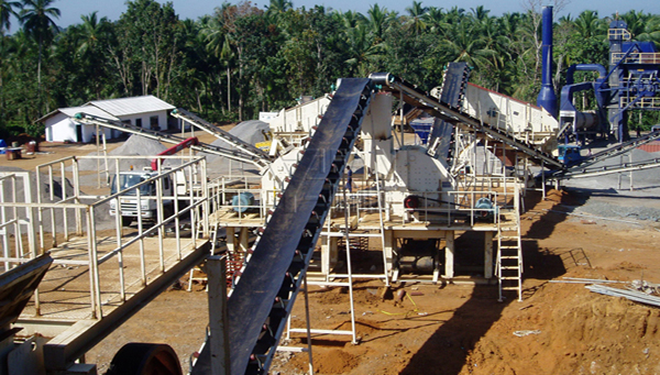 La planta de trituración de piedra ha trabajado con éxito en Sri Lanka
